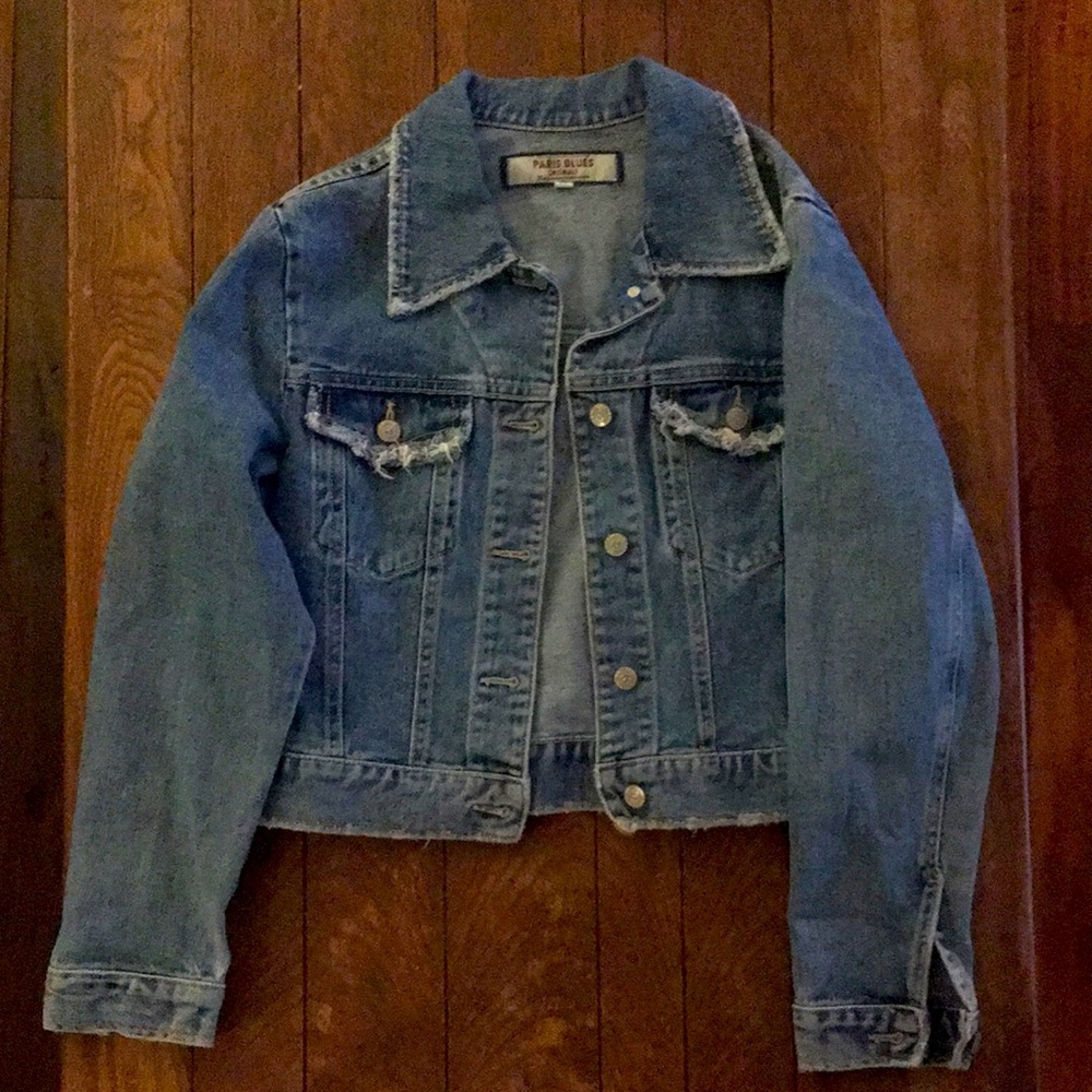 Paris Blues vintage jean jacket size M